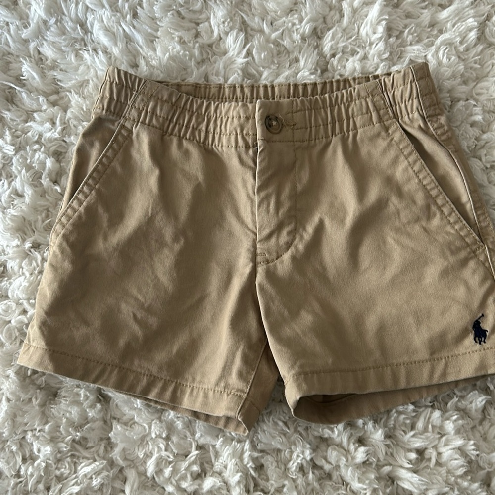 Polo 3T Boys Khaki Shorts